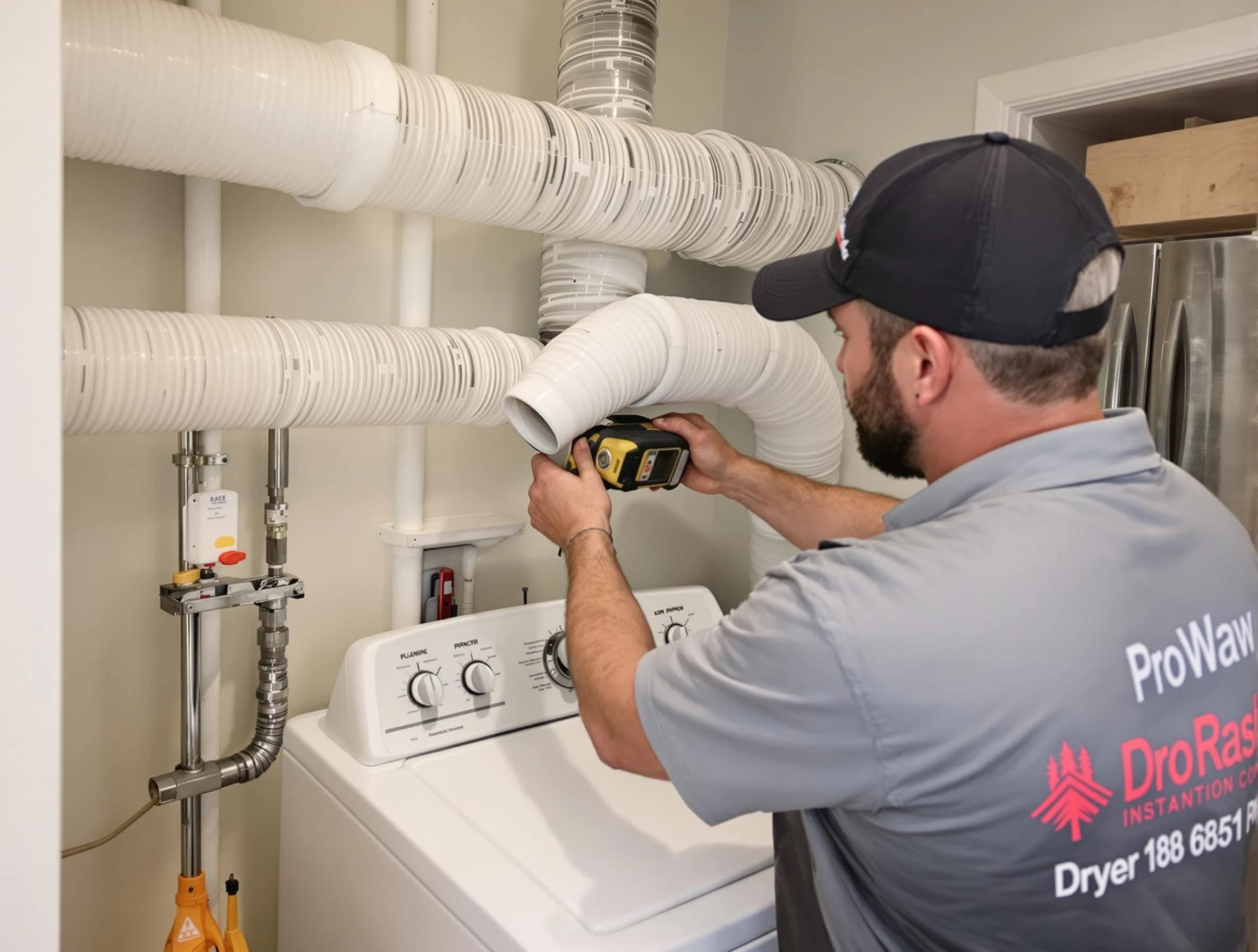 Professional dryer vent hose installation by Arvada Dryer Vent Cleaning in Arvada